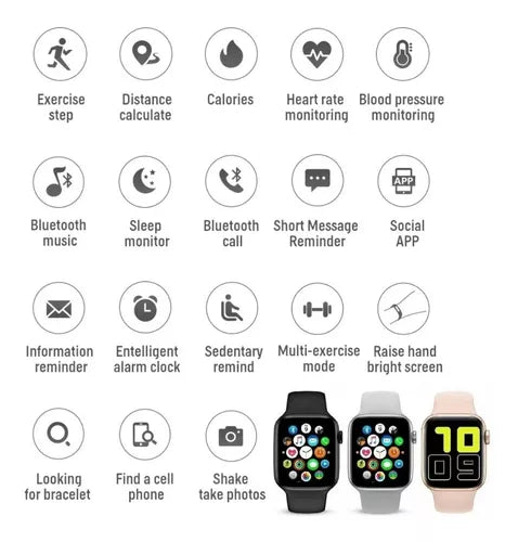 Smartwatch X10 Pro Mas – Estilo Premium con Funciones Inteligentes