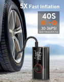 Bomba de aire portátil recargable de 150 PSI y 2000 mAh