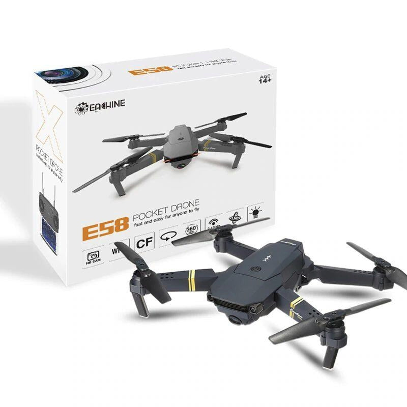 Dron Plegable E58 con Cámara HD