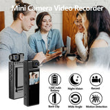 Mini Cámara Corporal – Graba Todo con Discreción y Seguridad en Cualquier Momento