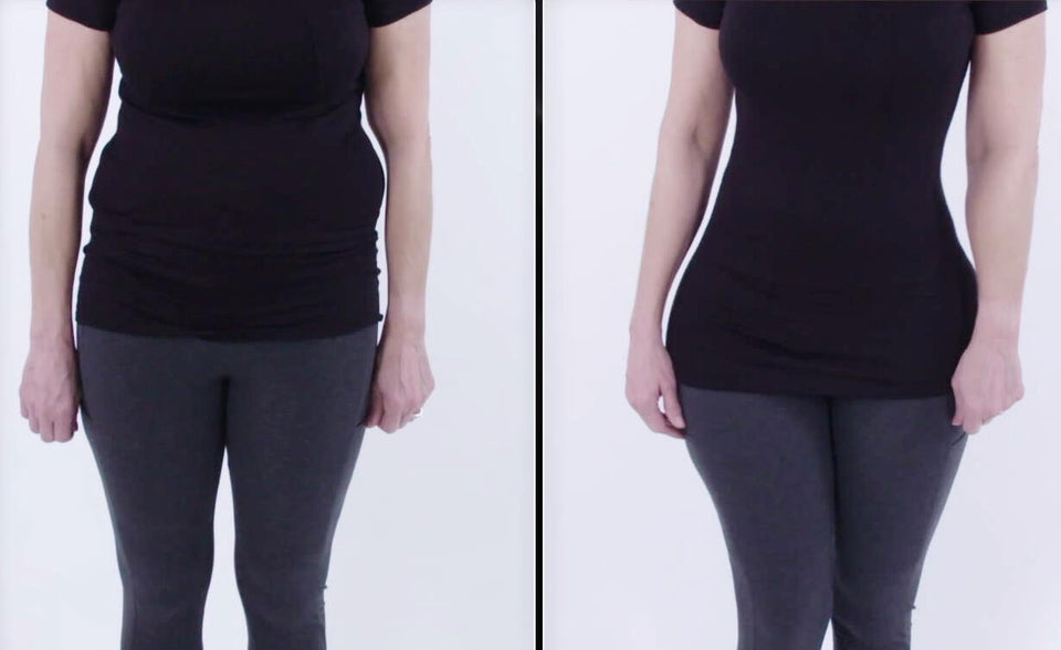Faja con efecto reductor, modelador y push up