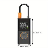 Bomba de aire portátil recargable de 150 PSI y 2000 mAh
