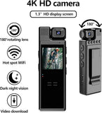 Mini Cámara Corporal – Graba Todo con Discreción y Seguridad en Cualquier Momento